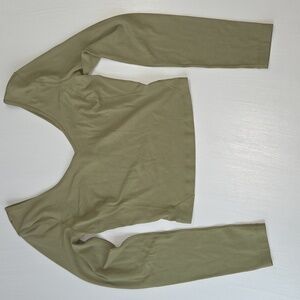 Lululemon Align Long Sleeve Shirt in Bronze Green